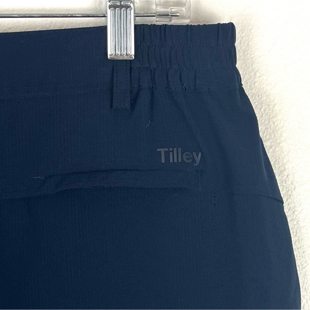 Tilley Sport Skort L Navy Blue Active Outdoor Travel Golf Hiking Casual - Picture 5 of 9